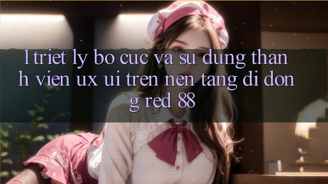 1. Triết Lý Bố cục Và Sử dụng Thành viên (UX/UI) Trên Nền tảng di động red 88 1. Triết Lý Bố cục Và Sử dụng Thành viên (UX/UI) Trên Nền tảng di động red 88