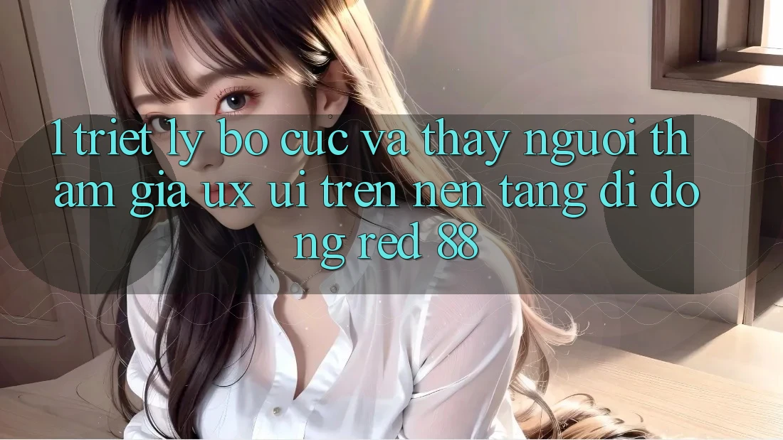 1. Triết Lý Bố cục Và Thấy Người tham gia (UX/UI) Trên Nền tảng di động red 88 1. Triết Lý Bố cục Và Thấy Người tham gia (UX/UI) Trên Nền tảng di động red 88