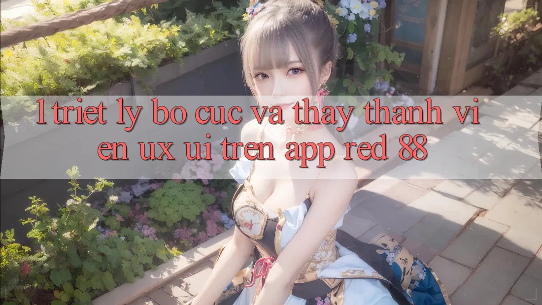 1. Triết Lý Bố cục Và Thấy Thành viên (UX/UI) Trên App red 88