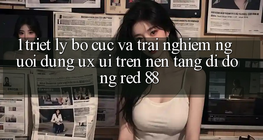 1. Triết Lý Bố cục Và Trải Nghiệm Người Dùng (UX/UI) Trên Nền tảng di động red 88