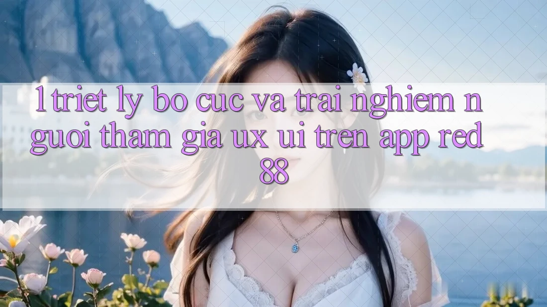 1. Triết Lý Bố cục Và Trải Nghiệm Người tham gia (UX/UI) Trên App red 88 1. Triết Lý Bố cục Và Trải Nghiệm Người tham gia (UX/UI) Trên App red 88