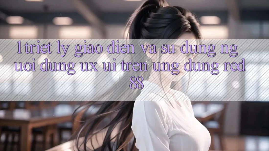 1. Triết Lý Giao diện Và Sử dụng Người Dùng (UX/UI) Trên Ứng dụng red 88 1. Triết Lý Giao diện Và Sử dụng Người Dùng (UX/UI) Trên Ứng dụng red 88