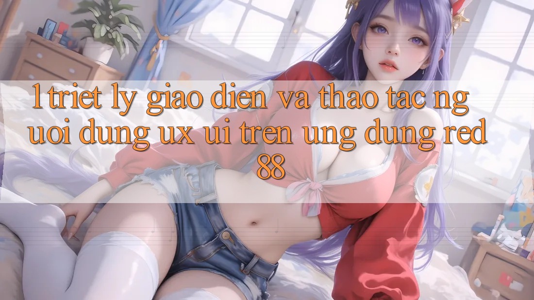 1. Triết Lý Giao diện Và Thao tác Người Dùng (UX/UI) Trên Ứng dụng red 88 1. Triết Lý Giao diện Và Thao tác Người Dùng (UX/UI) Trên Ứng dụng red 88
