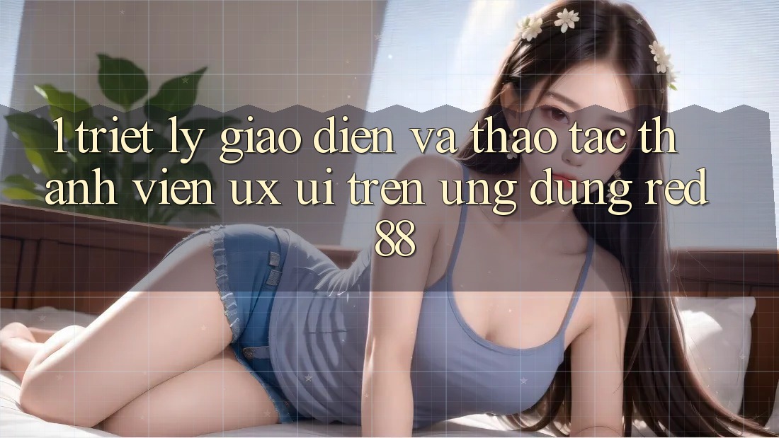 1. Triết Lý Giao diện Và Thao tác Thành viên (UX/UI) Trên Ứng dụng red 88 1. Triết Lý Giao diện Và Thao tác Thành viên (UX/UI) Trên Ứng dụng red 88