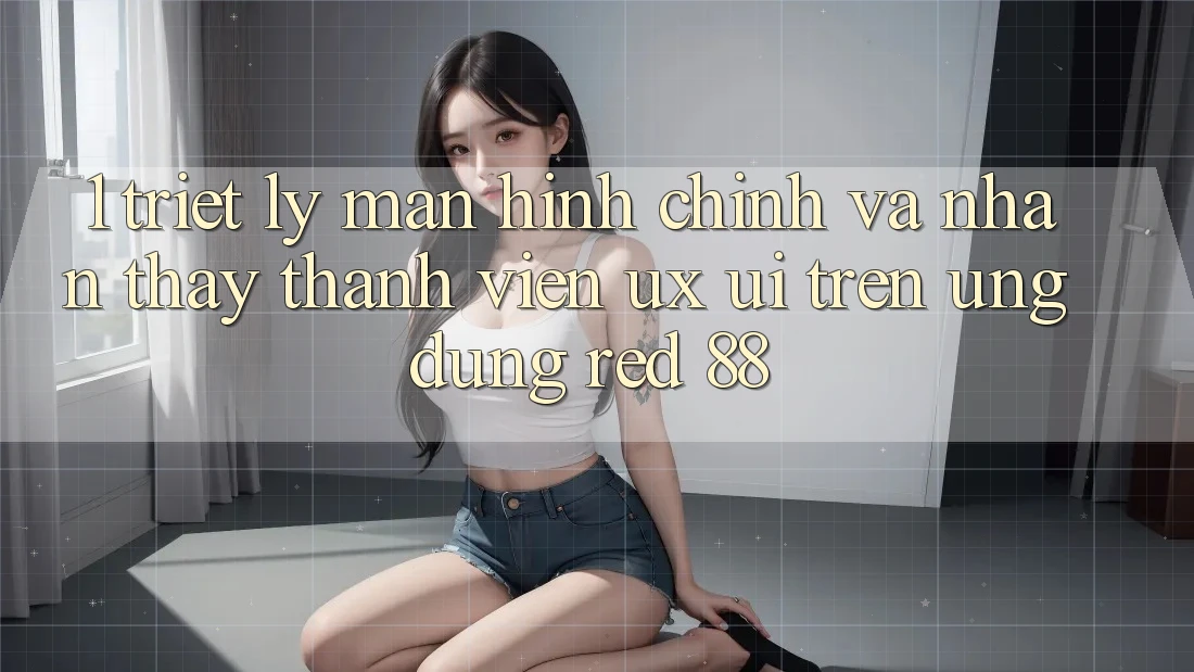 1. Triết Lý Màn hình chính Và Nhận thấy Thành viên (UX/UI) Trên Ứng dụng red 88 1. Triết Lý Màn hình chính Và Nhận thấy Thành viên (UX/UI) Trên Ứng dụng red 88