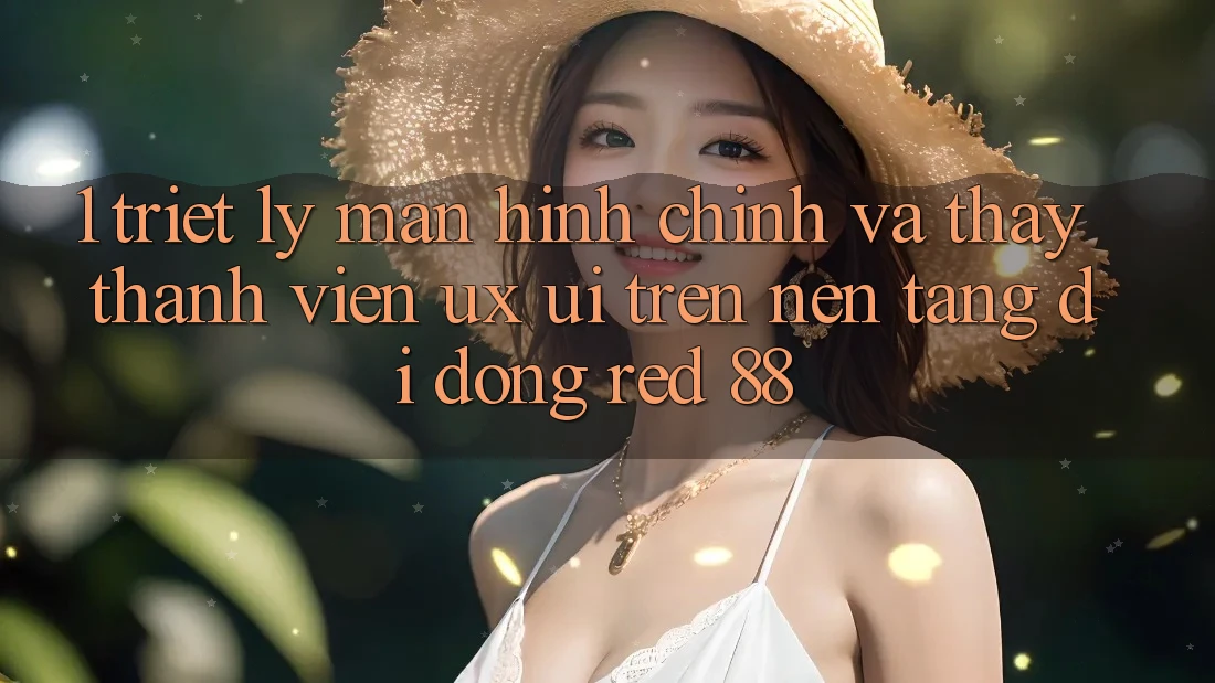 1. Triết Lý Màn hình chính Và Thấy Thành viên (UX/UI) Trên Nền tảng di động red 88 1. Triết Lý Màn hình chính Và Thấy Thành viên (UX/UI) Trên Nền tảng di động red 88