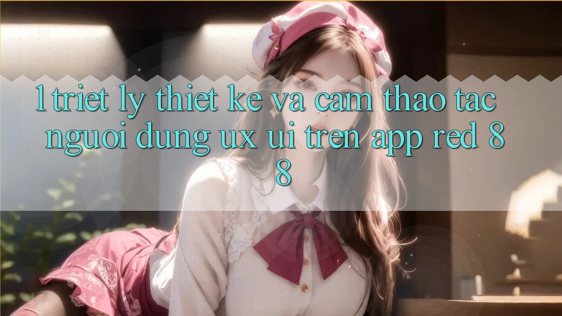 1. Triết Lý Thiết Kế Và Cảm thao tác Người Dùng (UX/UI) Trên App red 88