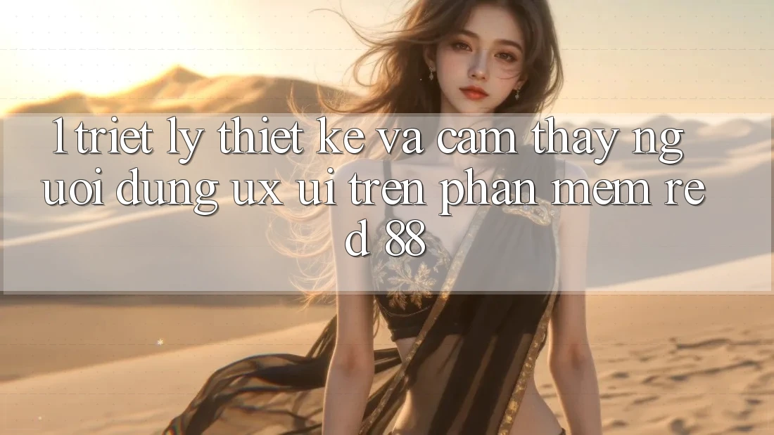 1. Triết Lý Thiết Kế Và Cảm thấy Người Dùng (UX/UI) Trên Phần mềm red 88 1. Triết Lý Thiết Kế Và Cảm thấy Người Dùng (UX/UI) Trên Phần mềm red 88