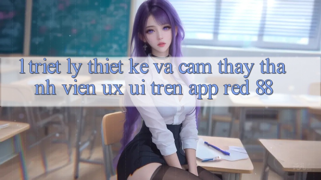 1. Triết Lý Thiết Kế Và Cảm thấy Thành viên (UX/UI) Trên App red 88 1. Triết Lý Thiết Kế Và Cảm thấy Thành viên (UX/UI) Trên App red 88