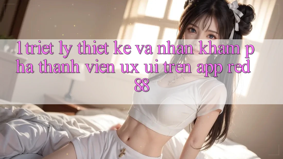 1. Triết Lý Thiết Kế Và Nhận khám phá Thành viên (UX/UI) Trên App red 88 1. Triết Lý Thiết Kế Và Nhận khám phá Thành viên (UX/UI) Trên App red 88