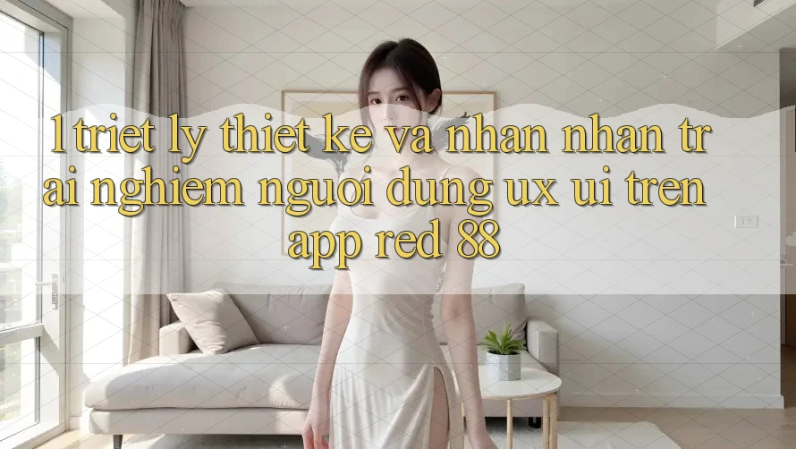 1. Triết Lý Thiết Kế Và Nhận nhận trải nghiệm Người Dùng (UX/UI) Trên App red 88 1. Triết Lý Thiết Kế Và Nhận nhận trải nghiệm Người Dùng (UX/UI) Trên App red 88