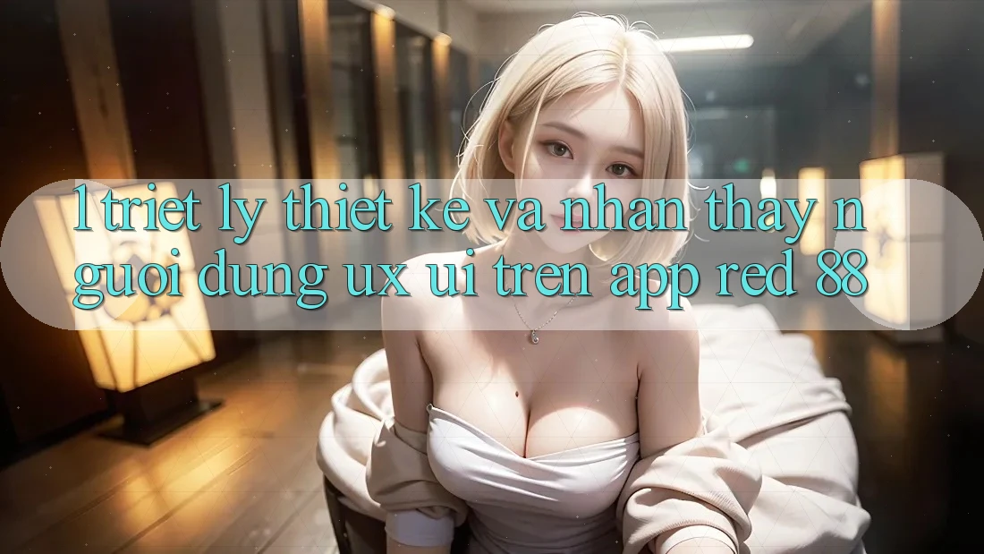 1. Triết Lý Thiết Kế Và Nhận thấy Người Dùng (UX/UI) Trên App red 88