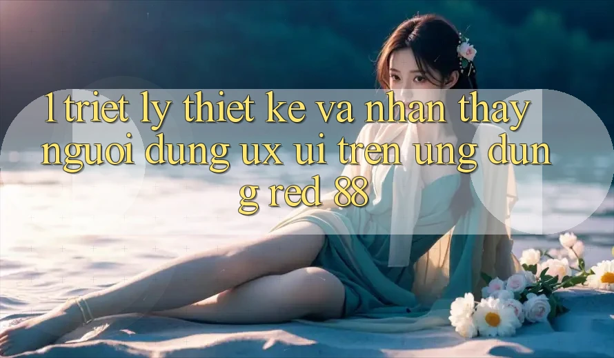 1. Triết Lý Thiết Kế Và Nhận thấy Người Dùng (UX/UI) Trên Ứng dụng red 88