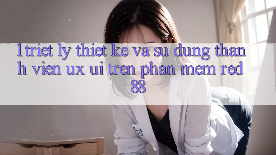 1. Triết Lý Thiết Kế Và Sử dụng Thành viên (UX/UI) Trên Phần mềm red 88 1. Triết Lý Thiết Kế Và Sử dụng Thành viên (UX/UI) Trên Phần mềm red 88