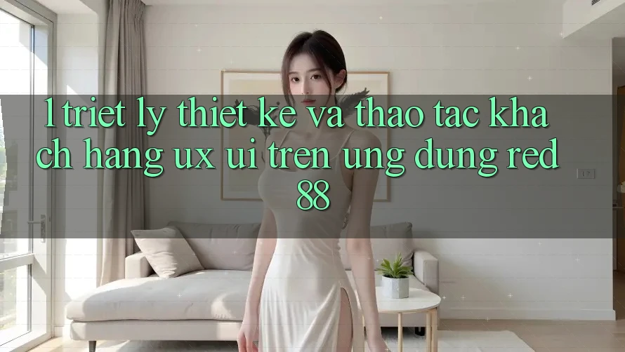 1. Triết Lý Thiết Kế Và Thao tác Khách hàng (UX/UI) Trên Ứng dụng red 88 1. Triết Lý Thiết Kế Và Thao tác Khách hàng (UX/UI) Trên Ứng dụng red 88