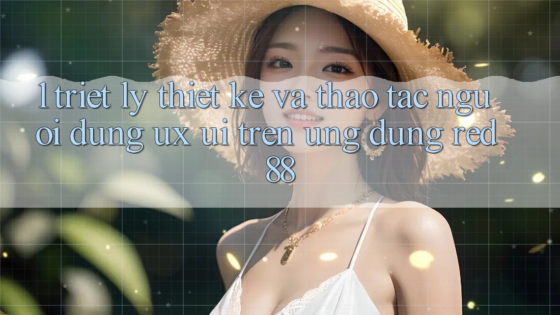 1. Triết Lý Thiết Kế Và Thao tác Người Dùng (UX/UI) Trên Ứng dụng red 88 1. Triết Lý Thiết Kế Và Thao tác Người Dùng (UX/UI) Trên Ứng dụng red 88