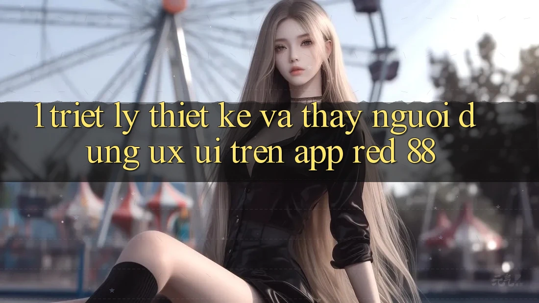 1. Triết Lý Thiết Kế Và Thấy Người Dùng (UX/UI) Trên App red 88 1. Triết Lý Thiết Kế Và Thấy Người Dùng (UX/UI) Trên App red 88