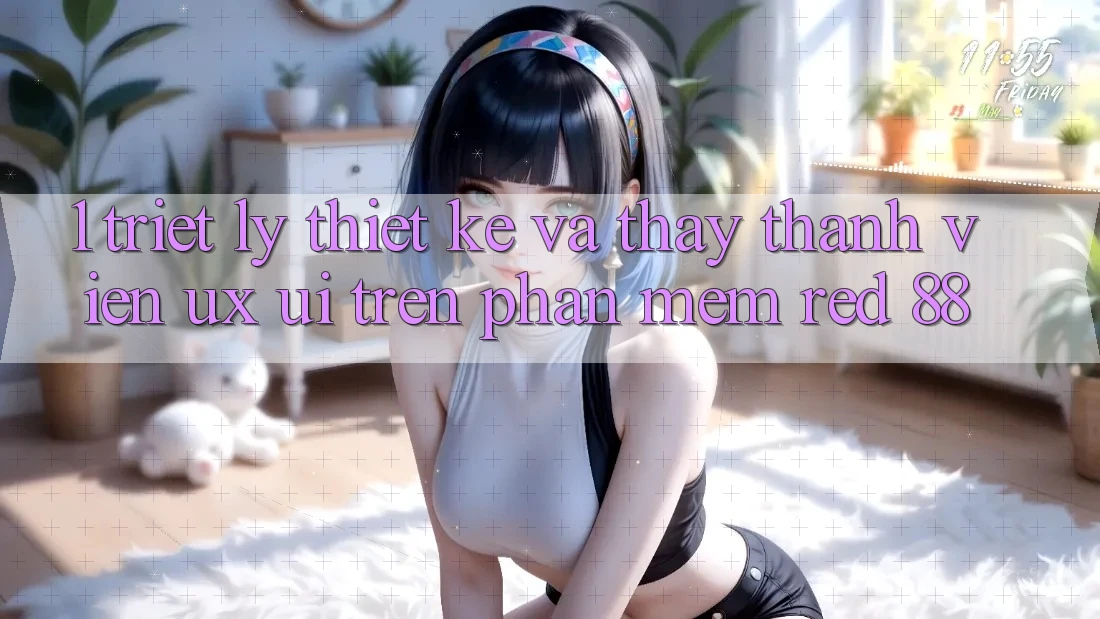 1. Triết Lý Thiết Kế Và Thấy Thành viên (UX/UI) Trên Phần mềm red 88