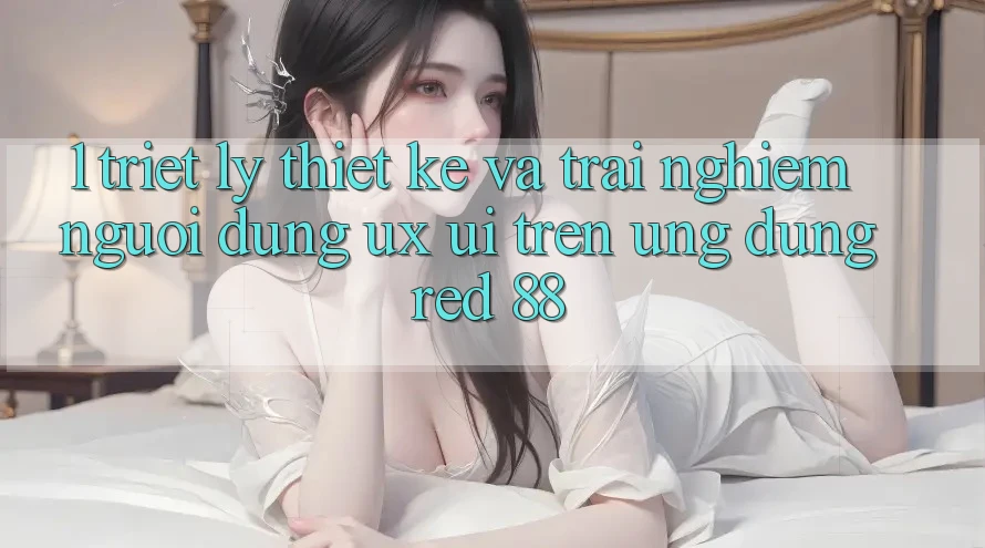 1. Triết Lý Thiết Kế Và Trải nghiệm Người Dùng (UX/UI) Trên Ứng dụng red 88 1. Triết Lý Thiết Kế Và Trải nghiệm Người Dùng (UX/UI) Trên Ứng dụng red 88