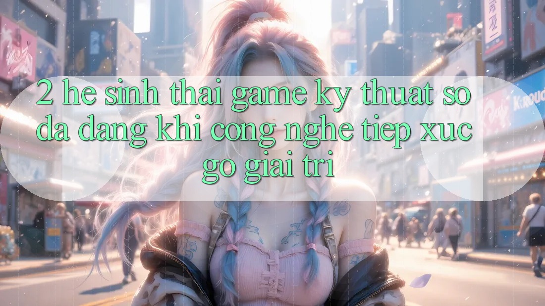 2. Hệ Sinh Thái Game Kỹ Thuật Số Đa Dạng: Khi Công Nghệ Tiếp xúc Gỡ Giải Trí