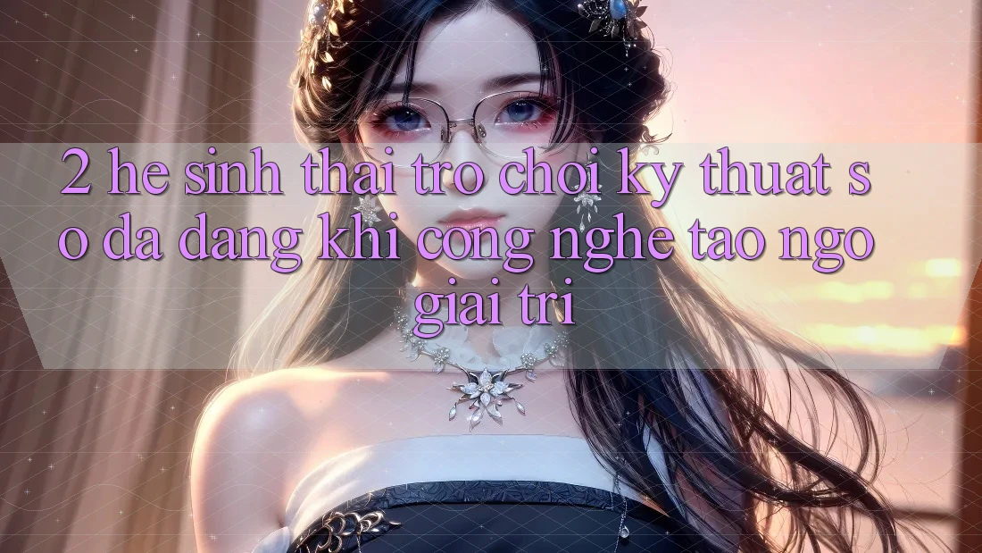 2. Hệ Sinh Thái Trò chơi Kỹ Thuật Số Đa Dạng: Khi Công Nghệ Tao ngộ Giải Trí