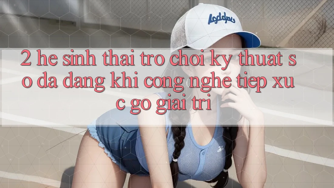 2. Hệ Sinh Thái Trò chơi Kỹ Thuật Số Đa Dạng: Khi Công Nghệ Tiếp xúc Gỡ Giải Trí