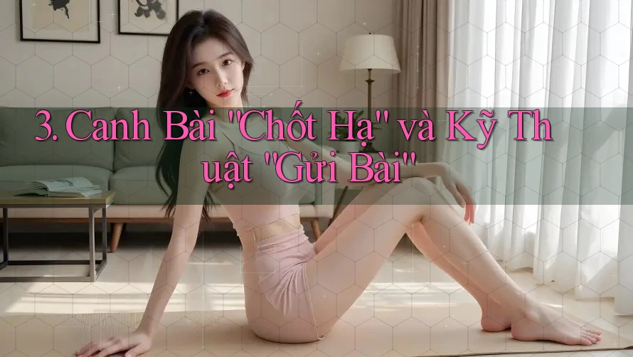 3. Canh Bài “Chốt Hạ” và Kỹ Thuật “Gửi Bài”