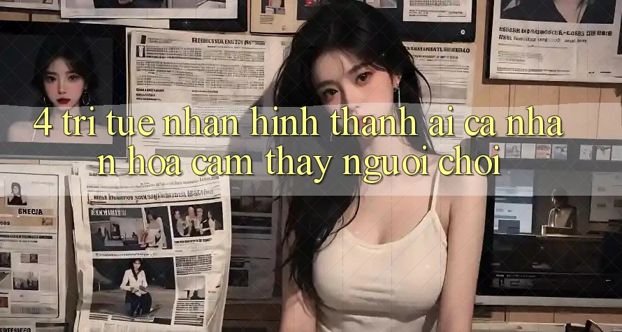 4. Trí Tuệ Nhân Hình thành (AI) Cá Nhân Hóa Cảm thấy Người chơi