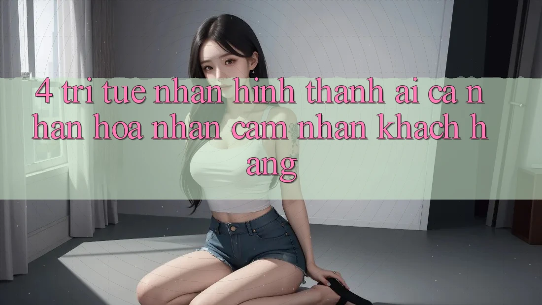 4. Trí Tuệ Nhân Hình thành (AI) Cá Nhân Hóa Nhận cảm nhận Khách Hàng 4. Trí Tuệ Nhân Hình thành (AI) Cá Nhân Hóa Nhận cảm nhận Khách Hàng