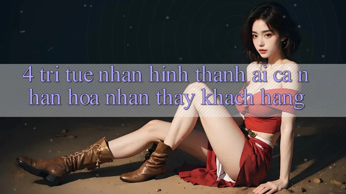 4. Trí Tuệ Nhân Hình thành (AI) Cá Nhân Hóa Nhận thấy Khách Hàng