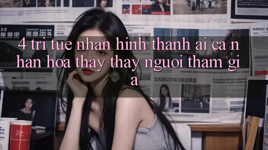 4. Trí Tuệ Nhân Hình thành (AI) Cá Nhân Hóa Thấy thấy Người tham gia