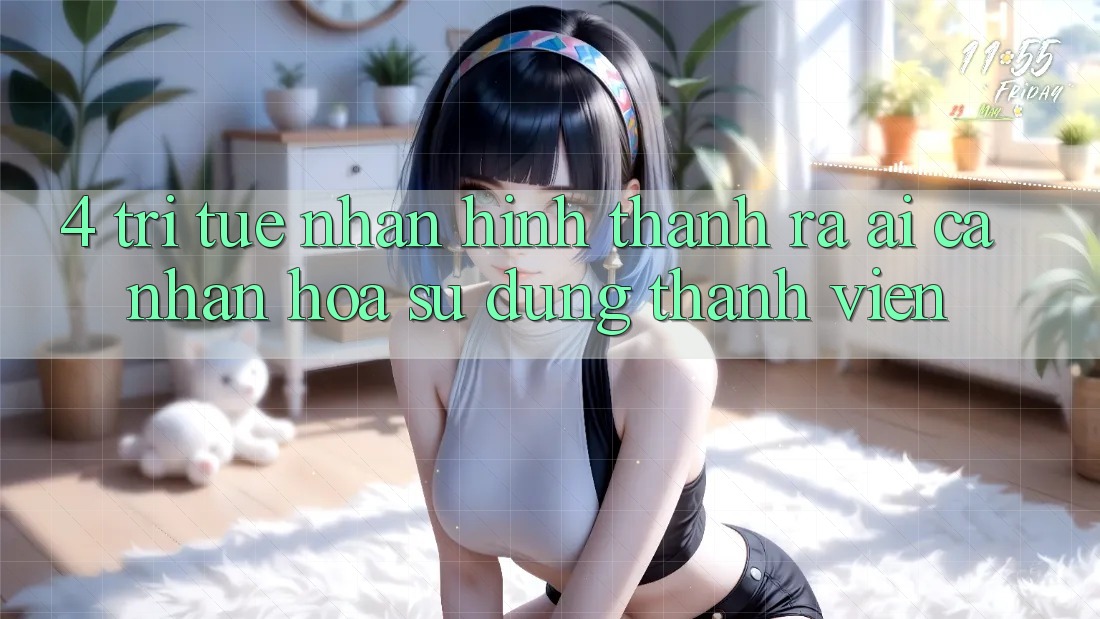 4. Trí Tuệ Nhân Hình thành ra (AI) Cá Nhân Hóa Sử dụng Thành viên