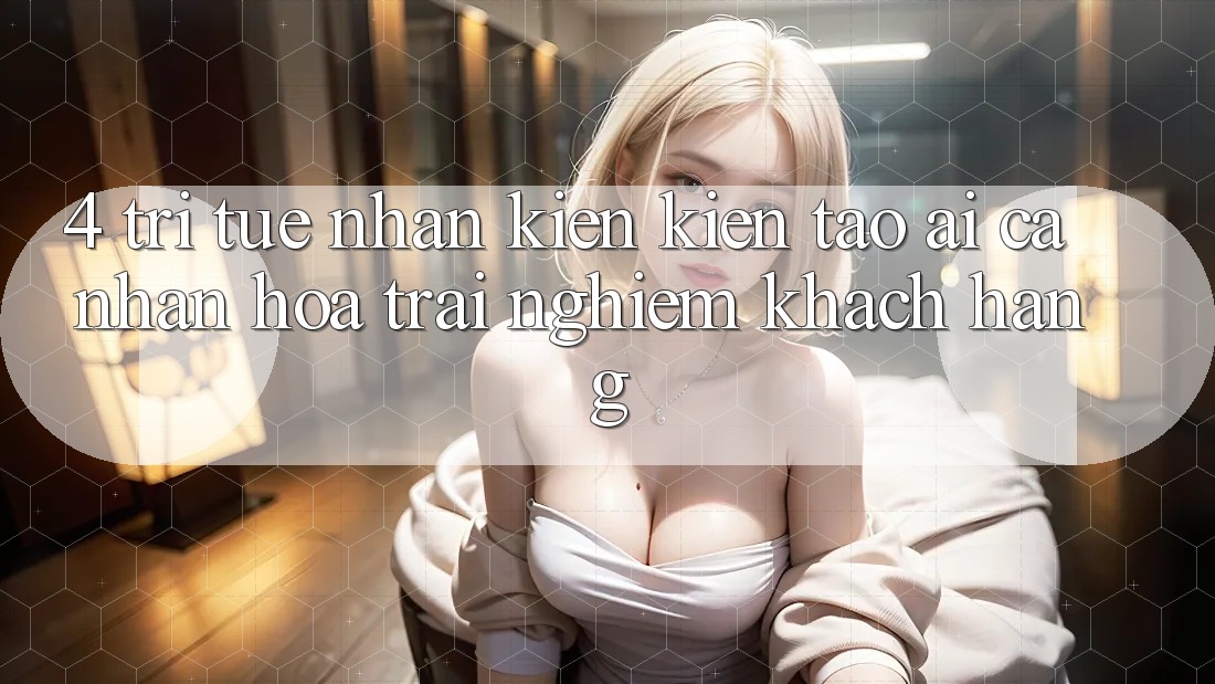 4. Trí Tuệ Nhân Kiến kiến tạo (AI) Cá Nhân Hóa Trải Nghiệm Khách Hàng 4. Trí Tuệ Nhân Kiến kiến tạo (AI) Cá Nhân Hóa Trải Nghiệm Khách Hàng