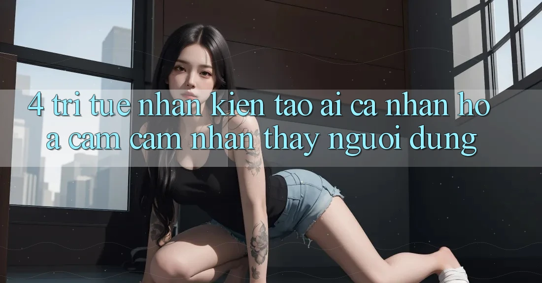 4. Trí Tuệ Nhân Kiến tạo (AI) Cá Nhân Hóa Cảm cảm nhận thấy Người dùng 4. Trí Tuệ Nhân Kiến tạo (AI) Cá Nhân Hóa Cảm cảm nhận thấy Người dùng