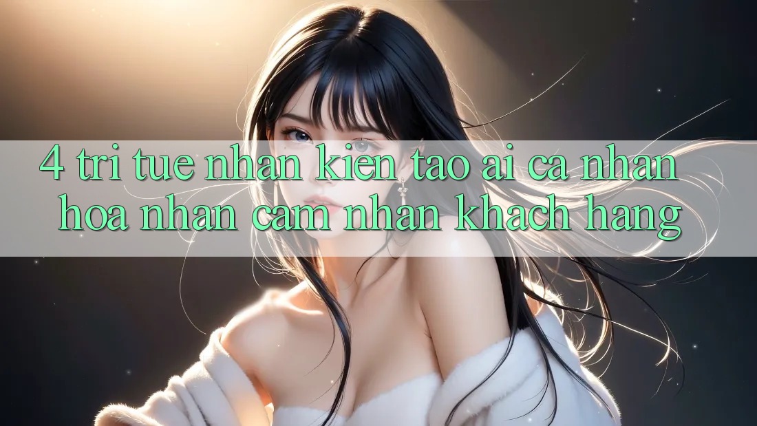 4. Trí Tuệ Nhân Kiến tạo (AI) Cá Nhân Hóa Nhận cảm nhận Khách Hàng 4. Trí Tuệ Nhân Kiến tạo (AI) Cá Nhân Hóa Nhận cảm nhận Khách Hàng