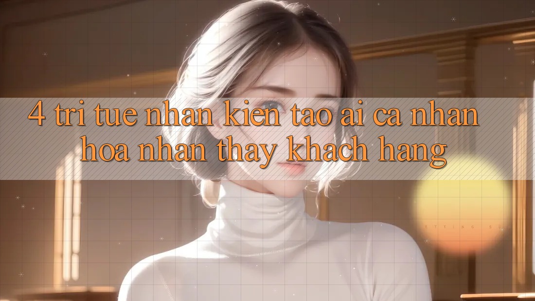 4. Trí Tuệ Nhân Kiến tạo (AI) Cá Nhân Hóa Nhận thấy Khách Hàng