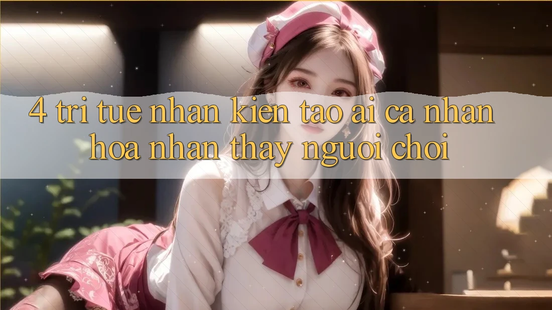 4. Trí Tuệ Nhân Kiến tạo (AI) Cá Nhân Hóa Nhận thấy Người chơi 4. Trí Tuệ Nhân Kiến tạo (AI) Cá Nhân Hóa Nhận thấy Người chơi