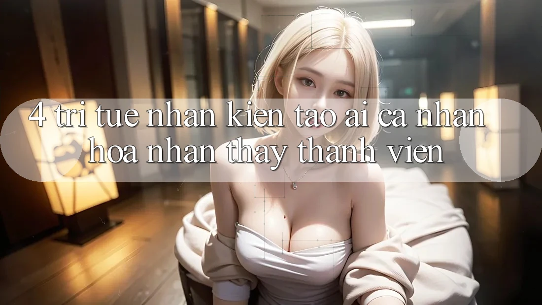 4. Trí Tuệ Nhân Kiến tạo (AI) Cá Nhân Hóa Nhận thấy Thành viên 4. Trí Tuệ Nhân Kiến tạo (AI) Cá Nhân Hóa Nhận thấy Thành viên