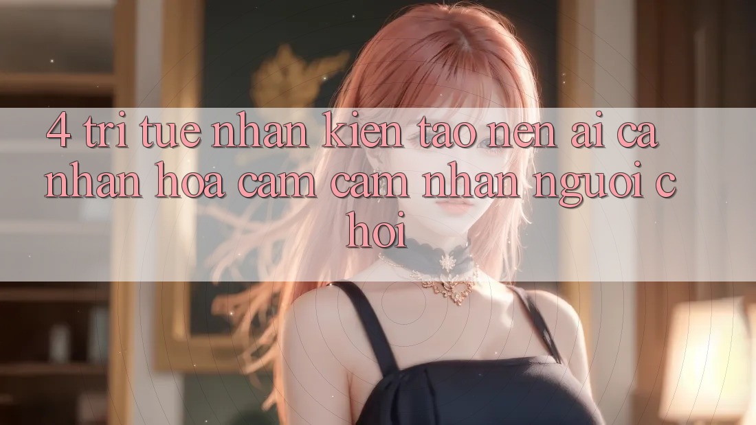 4. Trí Tuệ Nhân Kiến tạo nên (AI) Cá Nhân Hóa Cảm cảm nhận Người chơi 4. Trí Tuệ Nhân Kiến tạo nên (AI) Cá Nhân Hóa Cảm cảm nhận Người chơi