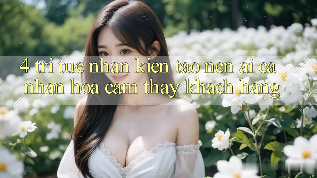 4. Trí Tuệ Nhân Kiến tạo nên (AI) Cá Nhân Hóa Cảm thấy Khách Hàng