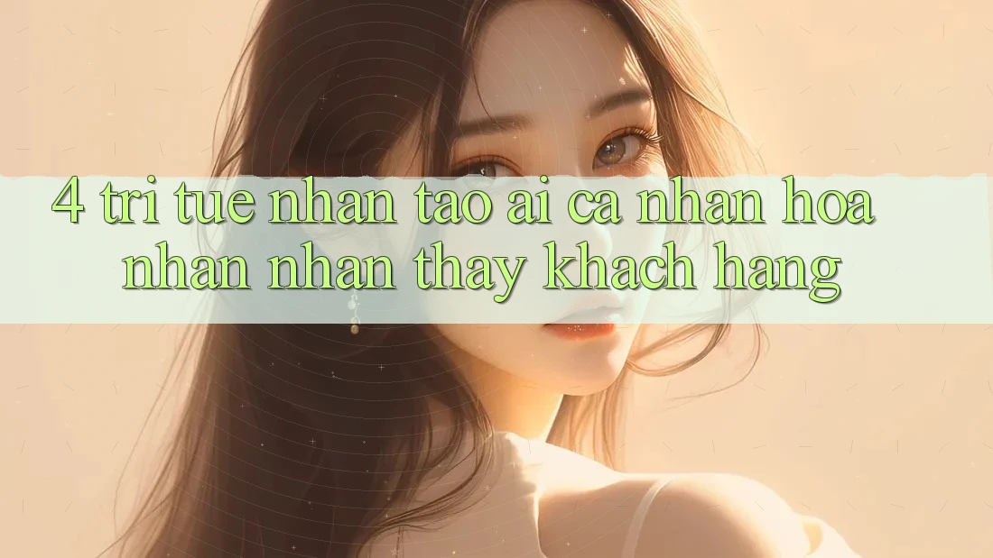 4. Trí Tuệ Nhân Tạo (AI) Cá Nhân Hóa Nhận nhận thấy Khách Hàng 4. Trí Tuệ Nhân Tạo (AI) Cá Nhân Hóa Nhận nhận thấy Khách Hàng