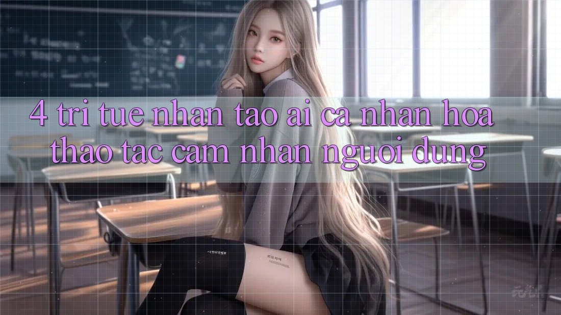 4. Trí Tuệ Nhân Tạo (AI) Cá Nhân Hóa Thao tác cảm nhận Người dùng