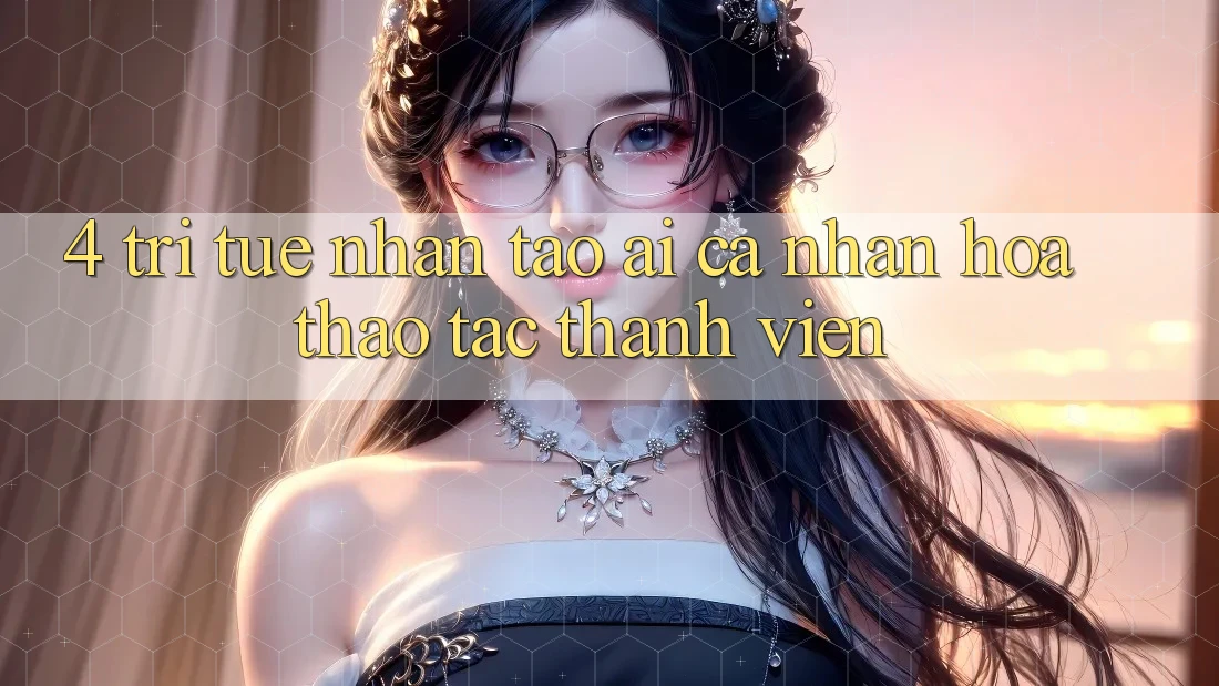 4. Trí Tuệ Nhân Tạo (AI) Cá Nhân Hóa Thao tác Thành viên