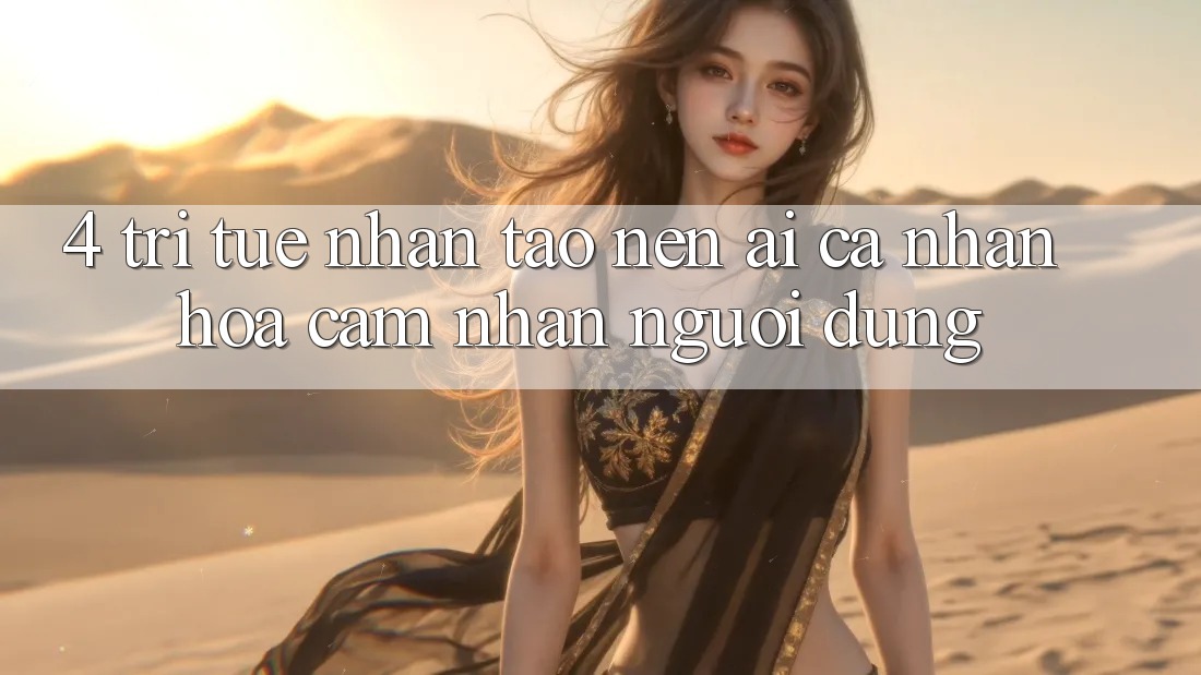 4. Trí Tuệ Nhân Tạo nên (AI) Cá Nhân Hóa Cảm nhận Người dùng 4. Trí Tuệ Nhân Tạo nên (AI) Cá Nhân Hóa Cảm nhận Người dùng