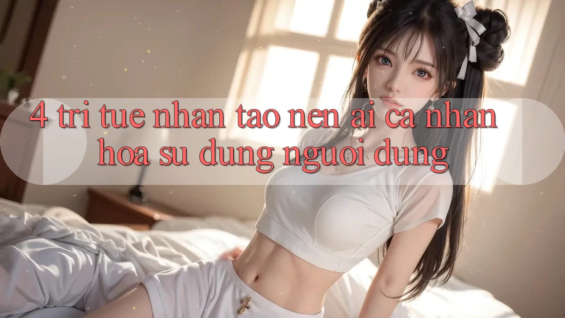 4. Trí Tuệ Nhân Tạo nên (AI) Cá Nhân Hóa Sử dụng Người dùng 4. Trí Tuệ Nhân Tạo nên (AI) Cá Nhân Hóa Sử dụng Người dùng