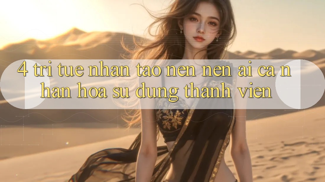 4. Trí Tuệ Nhân Tạo nên nên (AI) Cá Nhân Hóa Sử dụng Thành viên 4. Trí Tuệ Nhân Tạo nên nên (AI) Cá Nhân Hóa Sử dụng Thành viên