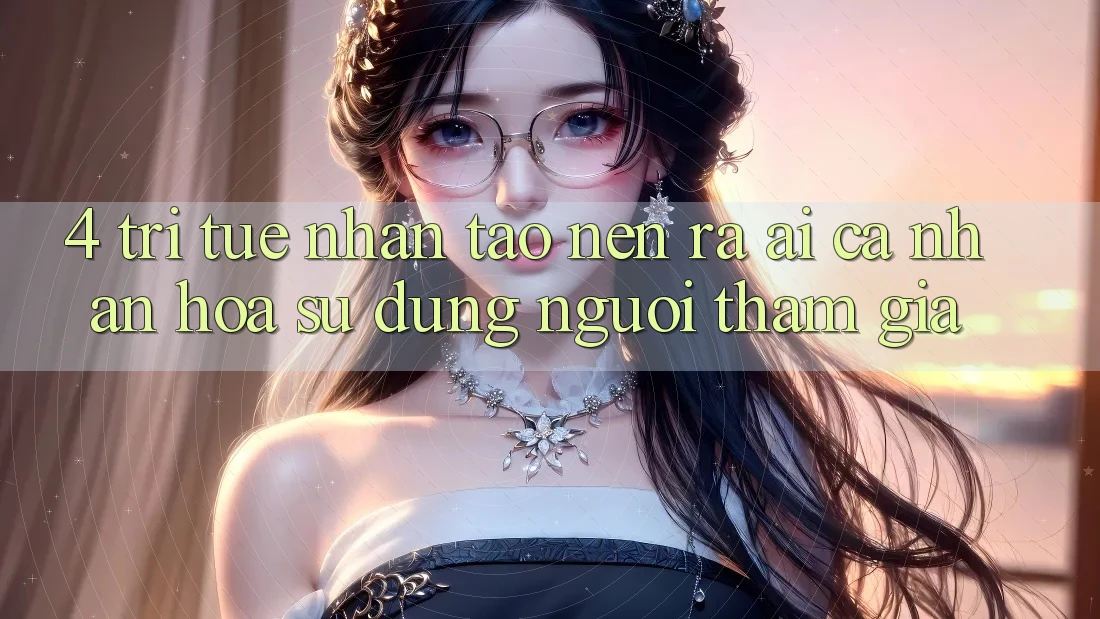 4. Trí Tuệ Nhân Tạo nên ra (AI) Cá Nhân Hóa Sử dụng Người tham gia