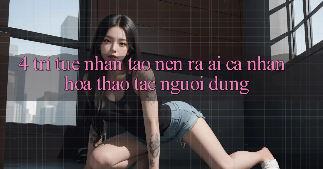 4. Trí Tuệ Nhân Tạo nên ra (AI) Cá Nhân Hóa Thao tác Người dùng 4. Trí Tuệ Nhân Tạo nên ra (AI) Cá Nhân Hóa Thao tác Người dùng