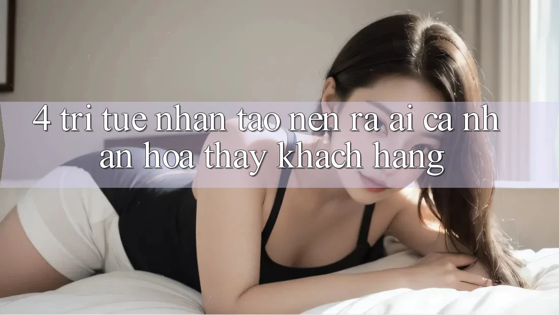 4. Trí Tuệ Nhân Tạo nên ra (AI) Cá Nhân Hóa Thấy Khách Hàng