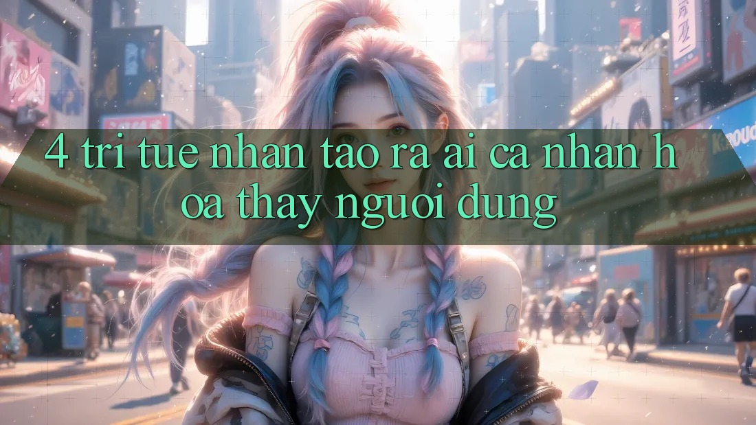 4. Trí Tuệ Nhân Tạo ra (AI) Cá Nhân Hóa Thấy Người dùng 4. Trí Tuệ Nhân Tạo ra (AI) Cá Nhân Hóa Thấy Người dùng